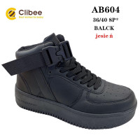 Хайтопи Clibee AB604 black 36-40