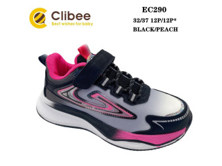 Кросівки дитячі Clibee EC290 black-peach 32-37