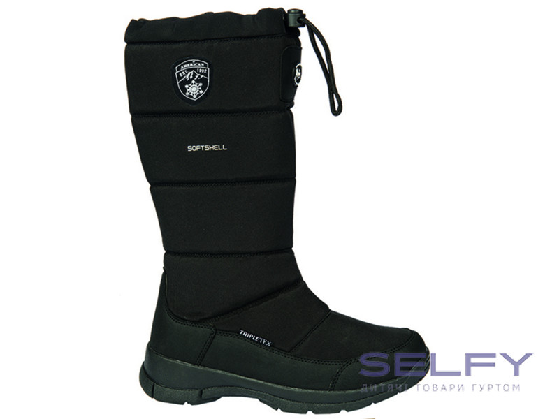 Термочеревики SOFTSHELL American Club SN 11/24 чорний 37-41 (948/24), Фото 1