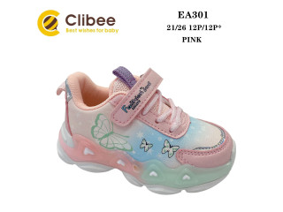 Кросівки дитячі Clibee EA301 pink 21-26