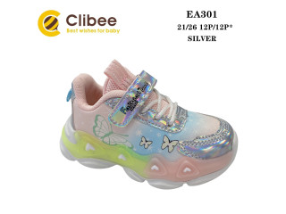 Кросівки дитячі Clibee EA301 silver 21-26