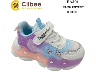 Кросівки дитячі Clibee EA301 white 21-26