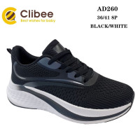 Кросівки Clibee AD260 black-white 36-41