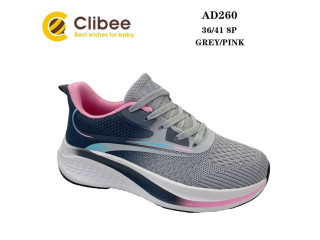 Кросівки Clibee AD260 grey-pink 36-41