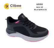 Кросівки Clibee AD261 black-peach 36-41