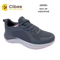 Кросівки Clibee AD261 grey-pink 36-41