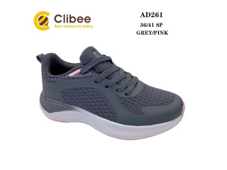 Кросівки Clibee AD261 grey-pink 36-41