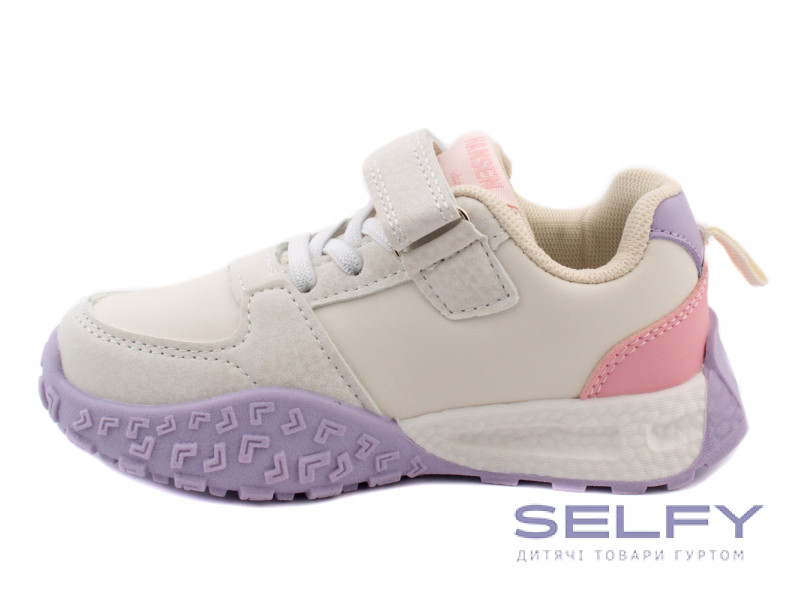 Кросівки дитячі Clibee LB813 beige-peach 27-32, Фото 3