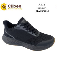 Кросівки Clibee A172 black-gold 40-45