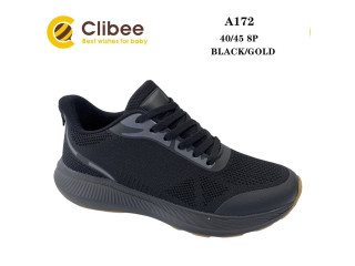Кросівки Clibee A172 black-gold 40-45