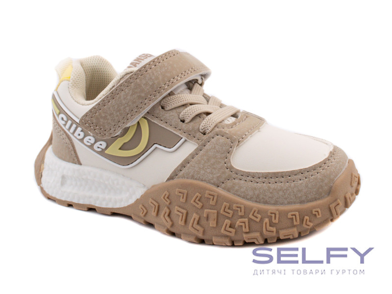 Кросівки дитячі Clibee LB813 khaki-beige 27-32, Фото 1