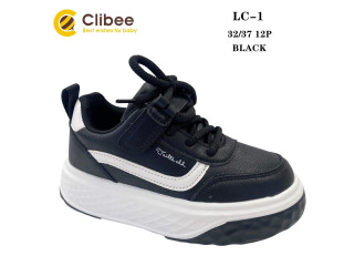 Кросівки дитячі Clibee LC-1 black 32-37