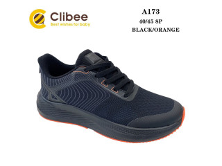 Кросівки Clibee A173 black-orange 40-45
