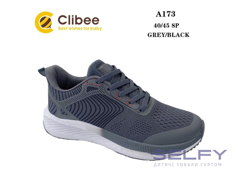 Кросівки Clibee A173 grey-black 40-45, Фото 1