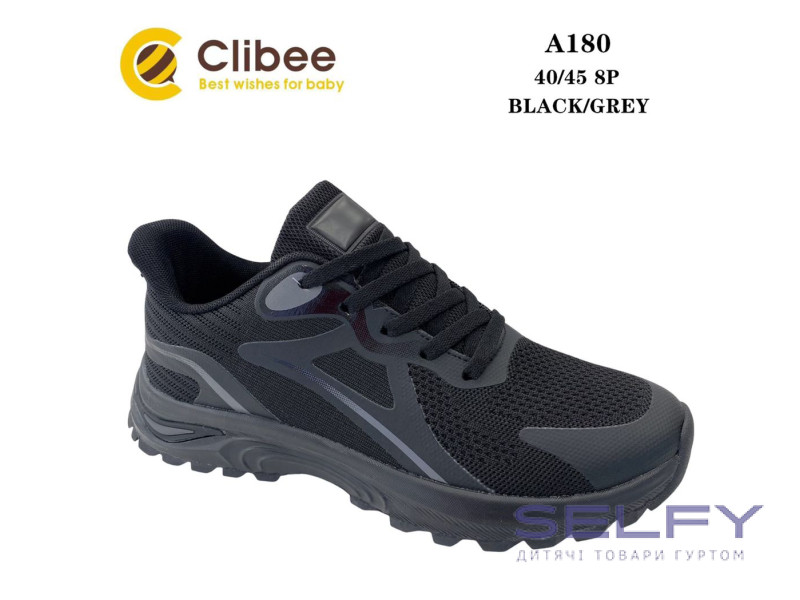 Кросівки Clibee A180 black-grey 40-45, Фото 1