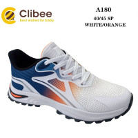 Кросівки Clibee A180 white-orange 40-45
