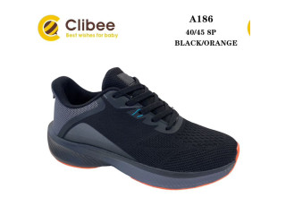 Кросівки Clibee A186 black-orange 40-45