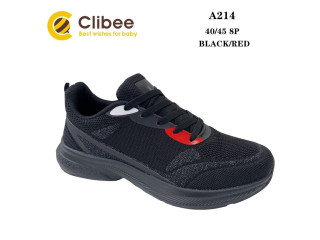 Кросівки Clibee A214 black-red 40-45