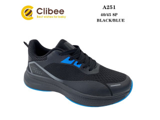 Кросівки Clibee A251 black-blue 40-45