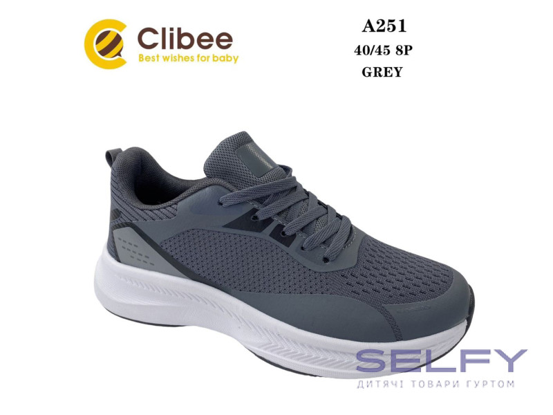Кросівки Clibee A251 grey 40-45, Фото 1