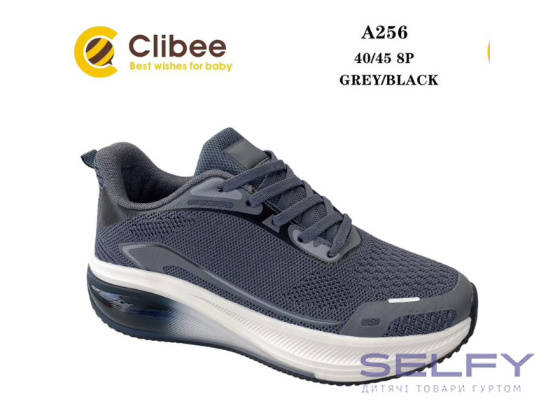 Кросівки Clibee A256 grey-black 40-45, Фото 1