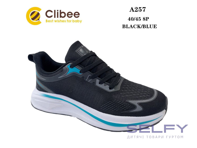 Кросівки Clibee A257 black-blue 40-45, Фото 1