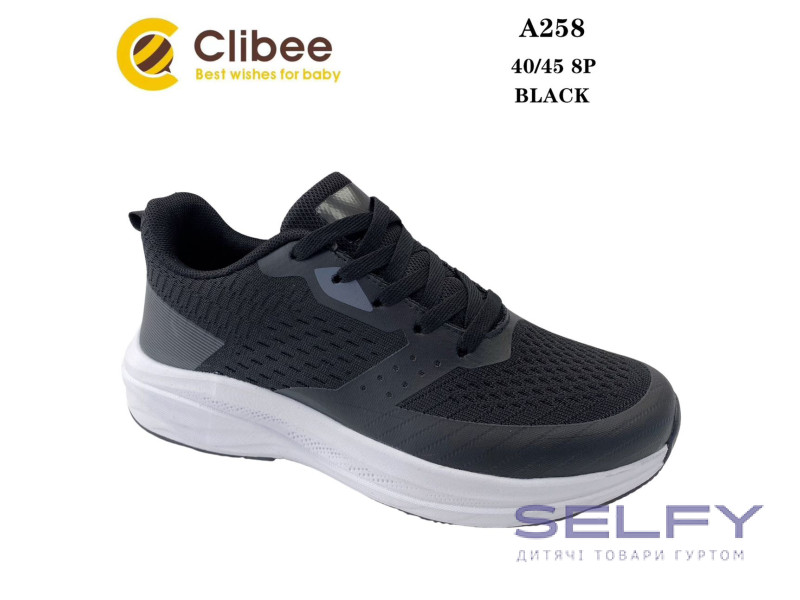 Кросівки Clibee A258 black 40-45, Фото 1