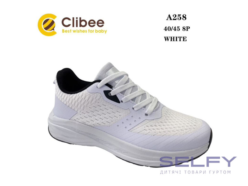 Кросівки Clibee A258 white 40-45, Фото 1
