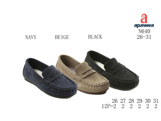 Туфлі дитячі Apawwa N640 navy 26-31