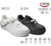 Кросівки дитячі ShoSho YF597P-1 black 36-41