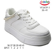 Кросівки дитячі  Apawwa-ShoSho YF347P-1 white 36-41