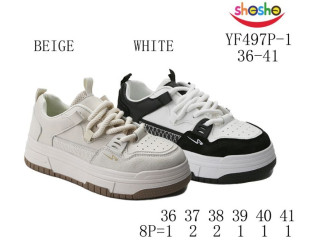 Кросівки дитячі ShoSho YF497P-1 beige 36-41