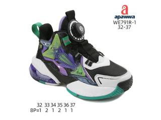 Кросівки дитячі  Apawwa WE791R-1 black 32-37