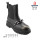 Черевики дитячі Apawwa D1018 black-gold 32-37