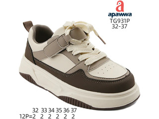 Кроссовки детские Apawwa TG931P beige-brown 32-37