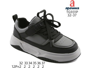 Кросівки дитячі  Apawwa TG931P black-grey 32-37