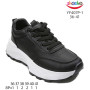 Кроссовки детские ShoSho YF407P-1 black 36-41