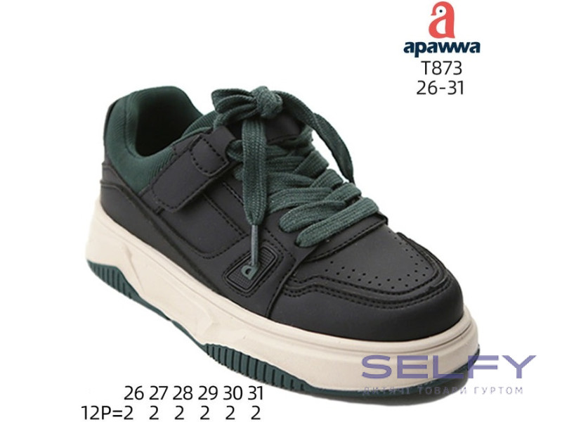 Кросівки дитячі  Apawwa T873 green 26-31, Фото 1