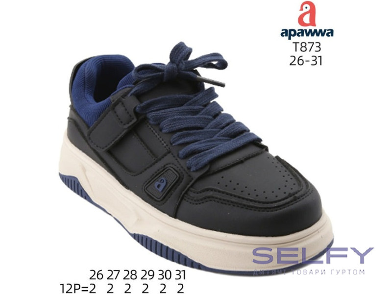 Кросівки дитячі  Apawwa T873 navy 26-31, Фото 1