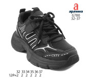 Кросівки дитячі  Apawwa G780 black 32-37