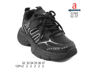 Кросівки дитячі  Apawwa G780 black 32-37
