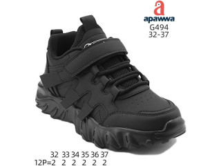 Кросівки дитячі  Apawwa G494 black 32-37