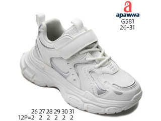 Кросівки дитячі  Apawwa G581 white 26-31