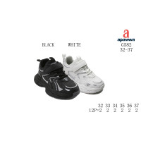 Кросівки дитячі  Apawwa G582 black 32-37
