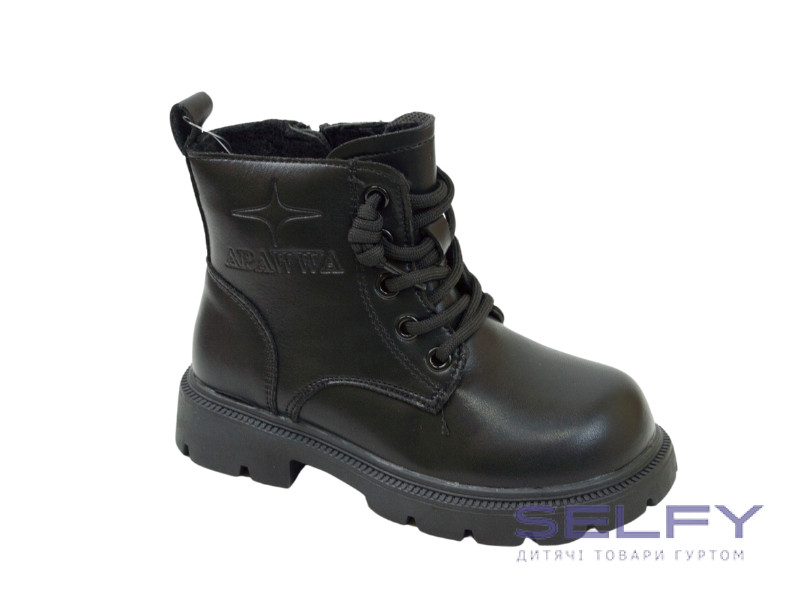 Черевики дитячі Apawwa N647 black 26-31, Фото 1