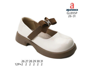 Туфлі дитячі Apawwa GL895P beige 26-31