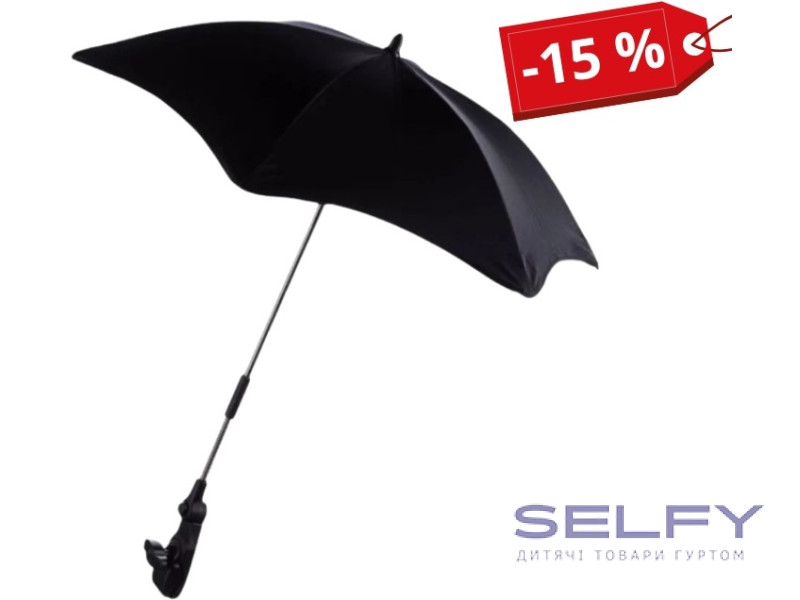 Парасоля для дитячої коляски FreeON, black, Фото 1