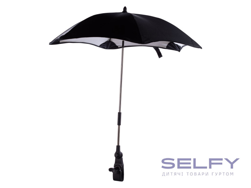 Зонтик для детской коляски FreeON, black, Фото 3