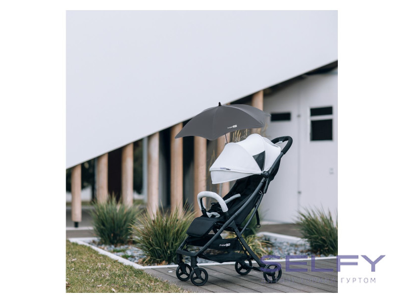 Зонтик для детской коляски FreeON, grey, Фото 5