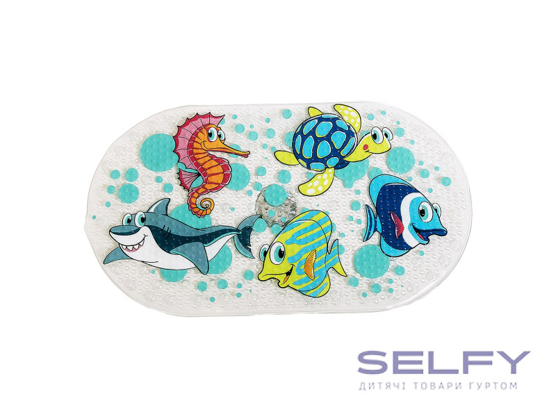 Килимок для ванни дитячий FreeON,  Ocean, Фото 1